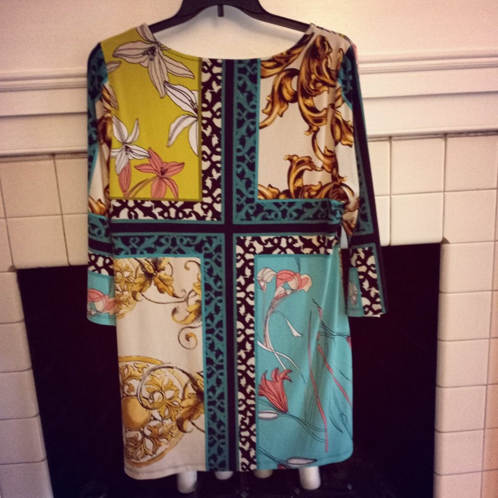 Style & Company, Multi Color Womens Tunic, Size XL